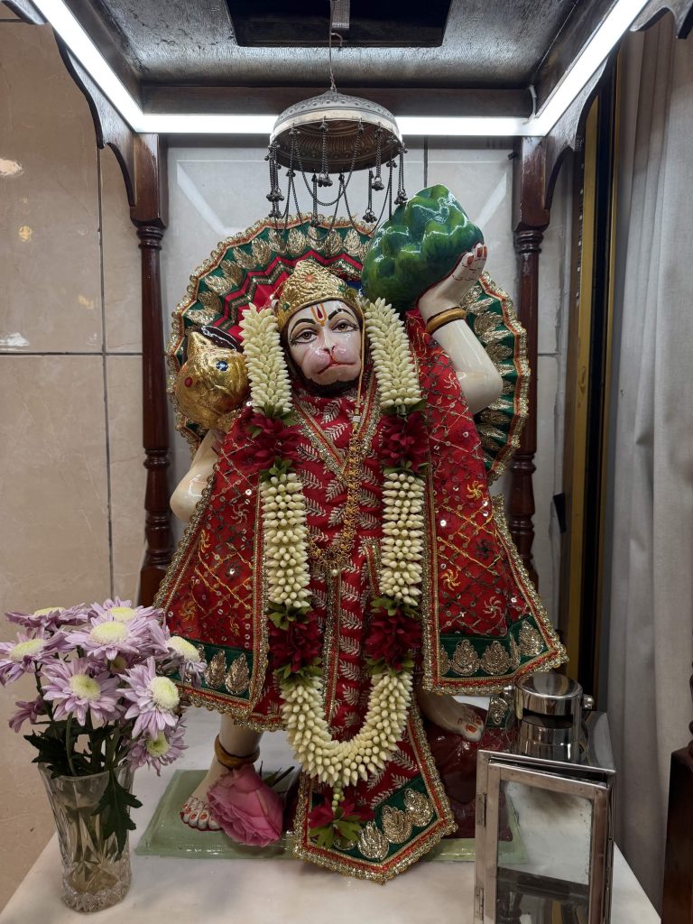 Learn about our Temple - Hanumanji Murti