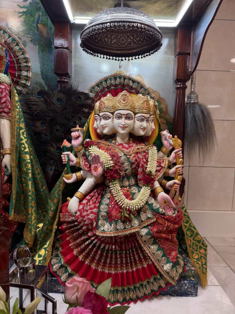 Shree Krishna Temple - Gayatri Maa Murti