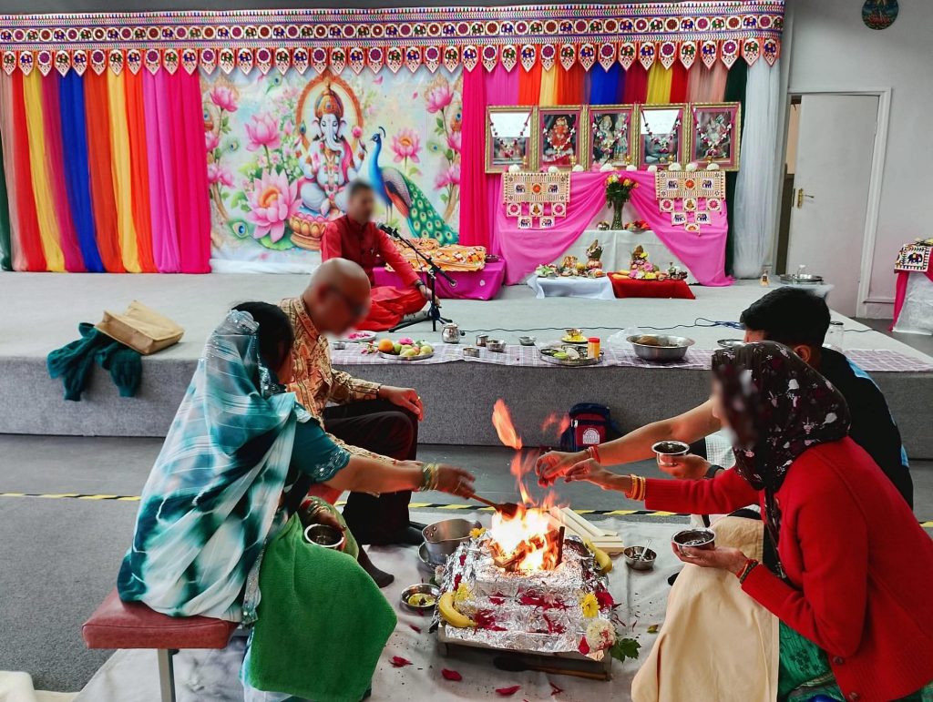 Shree Gujarati Hindu Centre & Shree Krishna Temple Dudley Anniversary Pooja